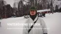Omslagsbild till Youtubefilm om vinterutbildning i Boden för kadetter från Militärhögskolan Karlberg.