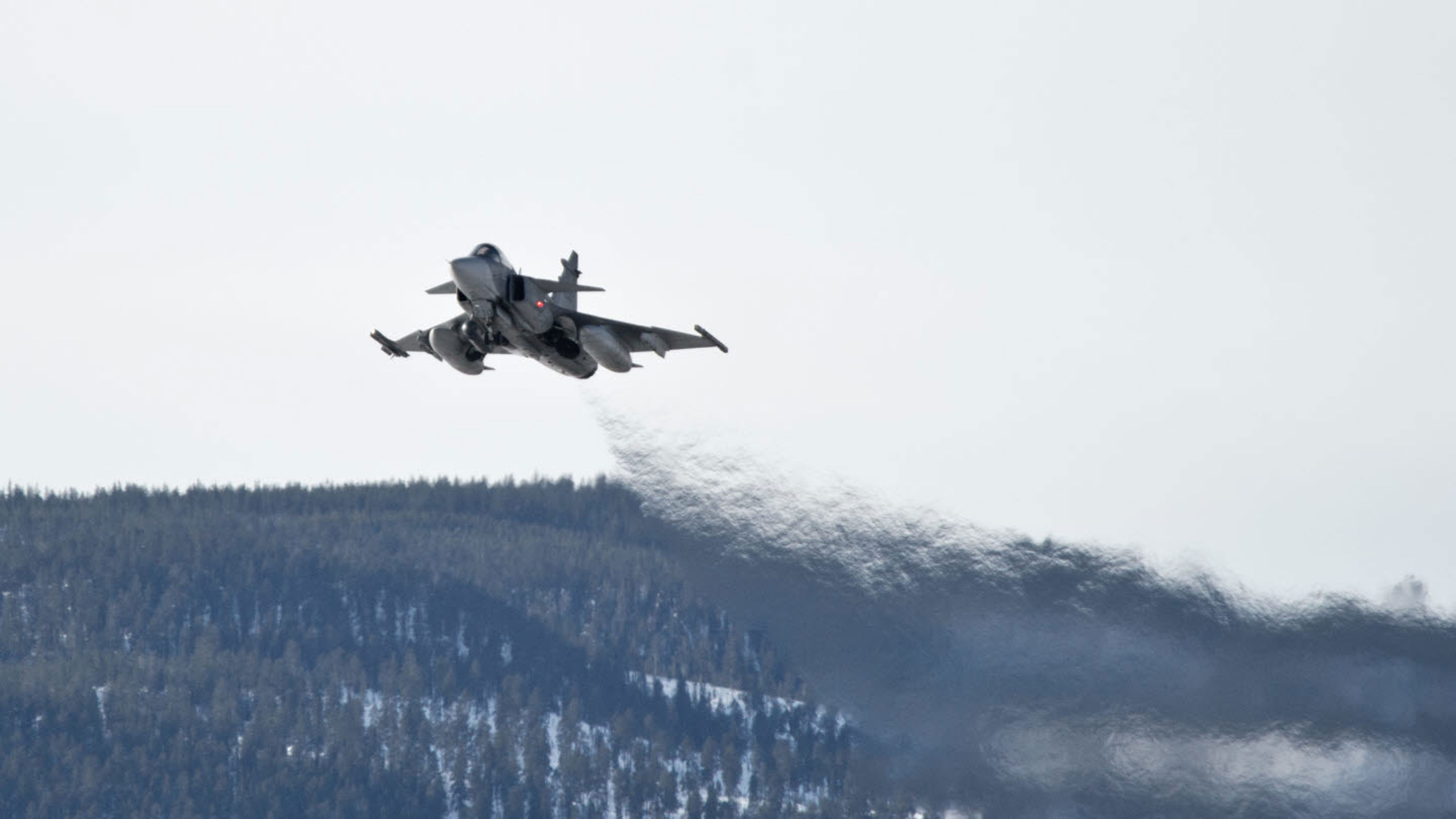 F 21 förfogar över ett av världens största flygövningsområden.