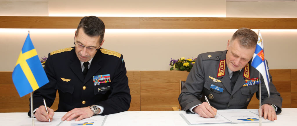 Den 18 december 2019 besökte överbefälhavare, general Micael Bydén sin finske motsvarighet, general Timo Kivinen i Helsingfors. Under besöket undertecknade försvarschefer ett militärstrategiskt koncept för det fördjupade finsk-svenska försvarssamarbetet.