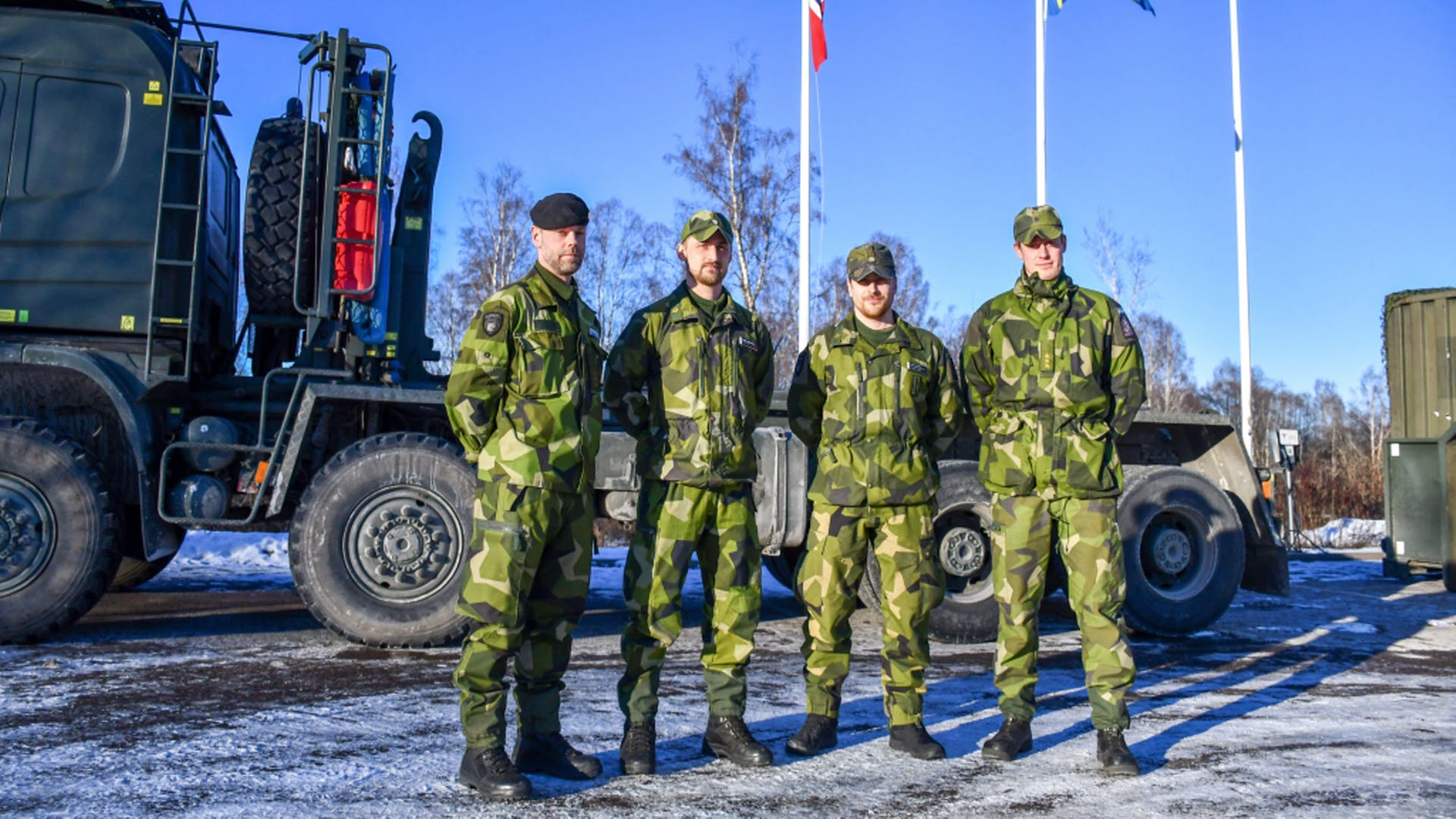 Uppgiften slutförd vid gränsen till Norge - Försvarsmakten