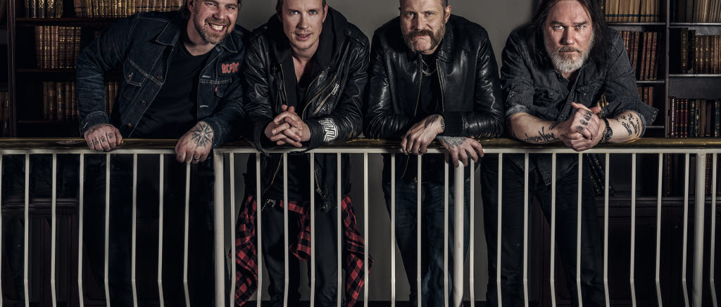 Hårdrocksbandet Moustache-