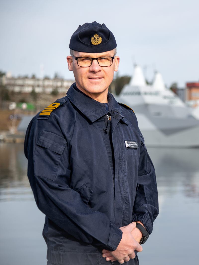 Jon Wikingsson är chef för Fjärde sjöstridsflottiljen