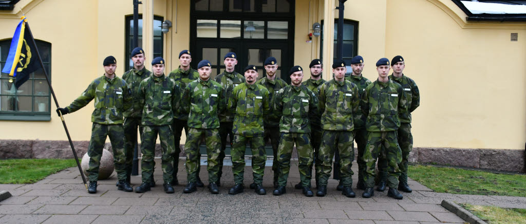 Specialistofficersutbildning vid Fältarbetsskolan. Snart dags för examen.