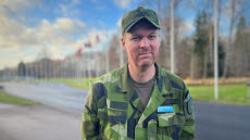 Överstelöjtnant Martin Johansson kontingentschef Mali 17