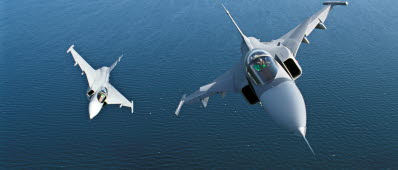 En rote med JAS 39 Gripen