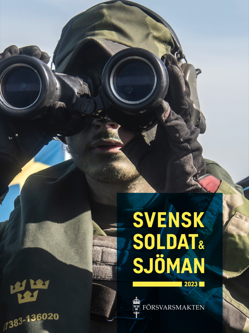 Boken svensk soldat och sjöman