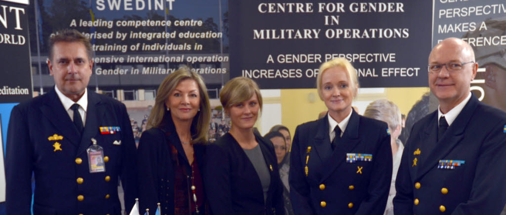 SWEDINT and NCGM at Market Place NATO HQ Brussels 2014