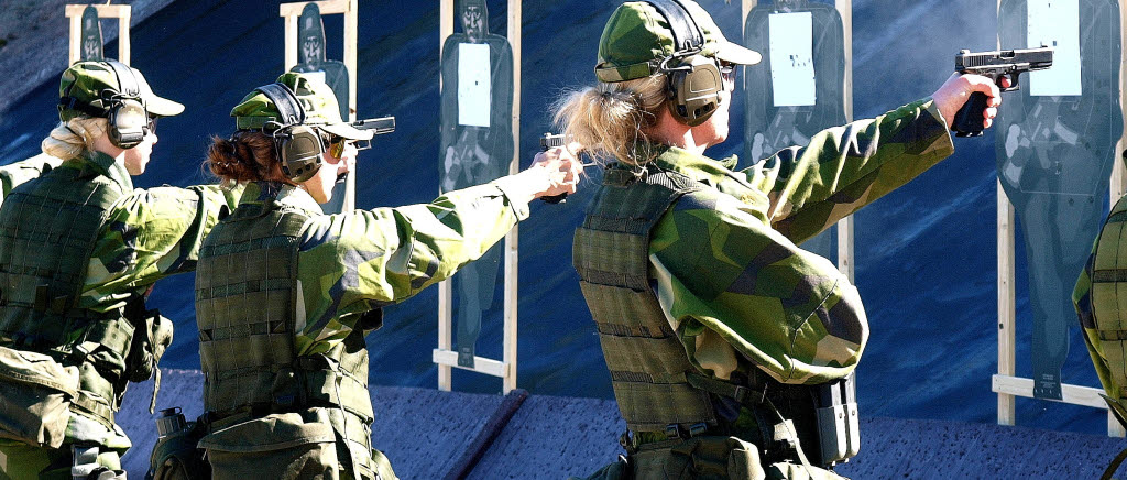 Försvarsutbildarnas grundkurs för frivilligpersonal i Villingsberg.