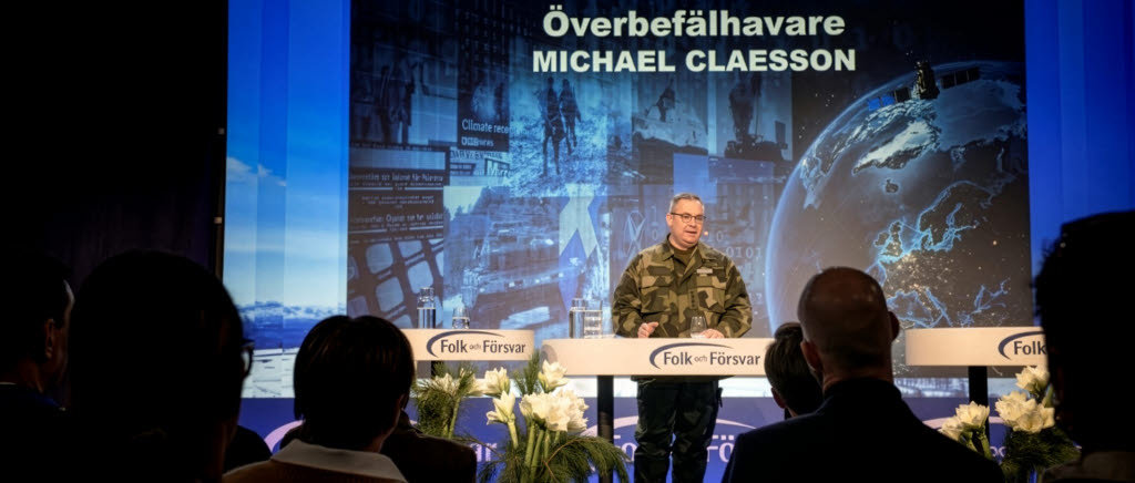 Försvarsmakten på Folk och Försvars rikskonferens