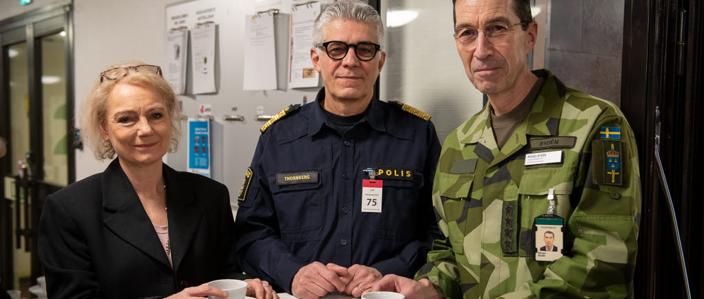 MSB:s GD, rikspolischefen, ÖB