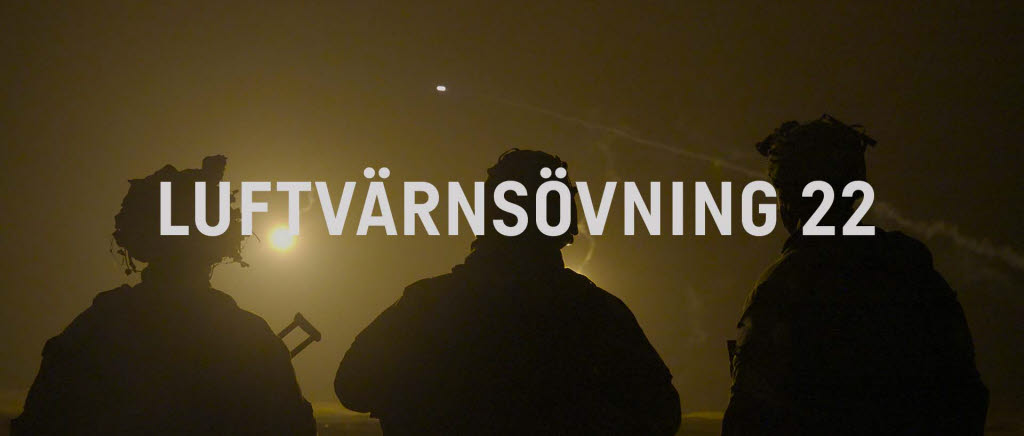 Luftvärnsövning i ny form