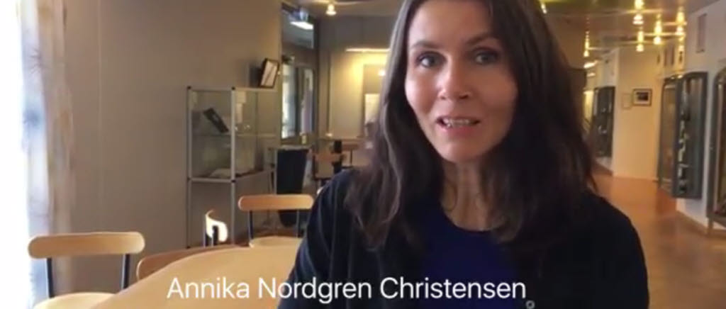 Intervjubild Annika Nordgren Christensen