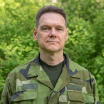 Överste Stefan Nacksten, regementschef Livgardet