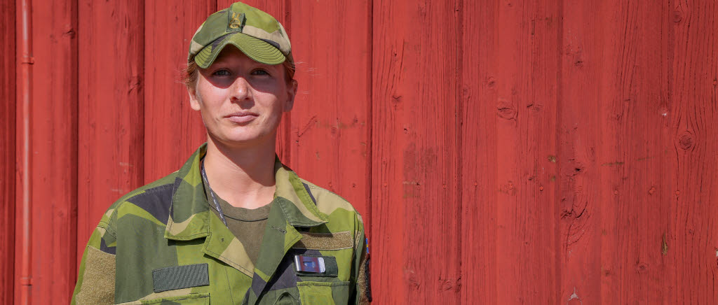 Reservofficer som tror på utvecklande ledarskap