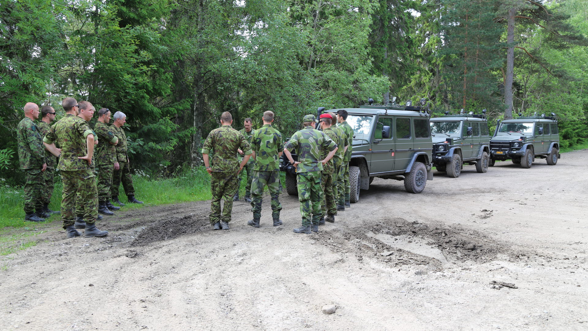 Seven countries one Military Police Swedish Armed Forces