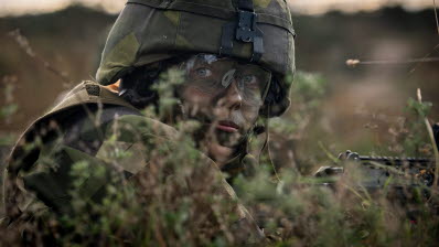 Stridsutbildning med skarp ammunition (Susa) på Gotland. Kadetter från Markstridsskolan Kvarn leder momenten där anställda på Gotlands Regemente utgör övad trupp, tillsammans med tre specialister från Combat Camera.