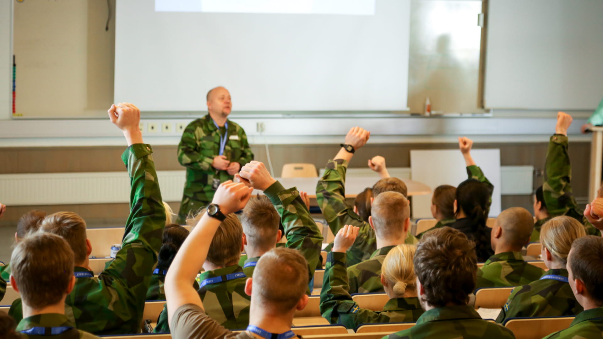 Central rekrytkonferens på Berga - Försvarsmakten