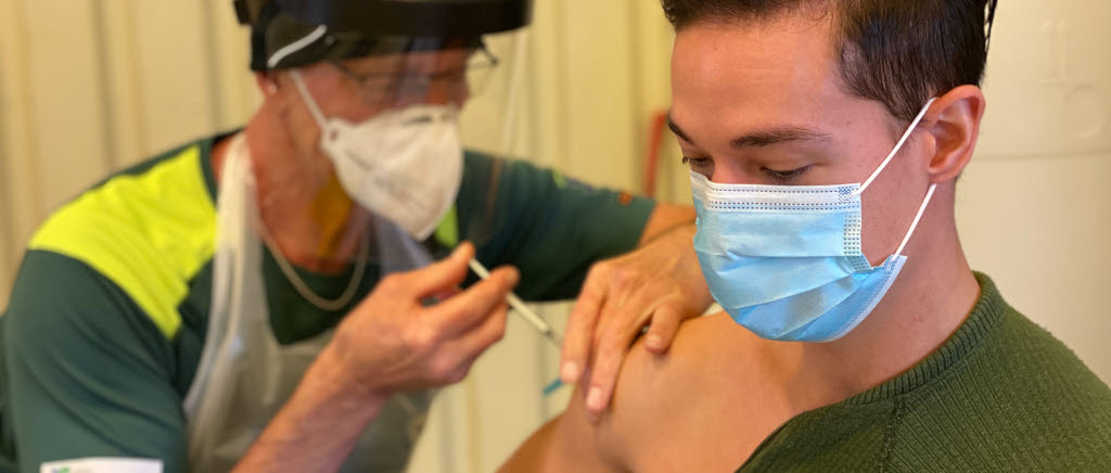 Vaccinering, covid 19. 