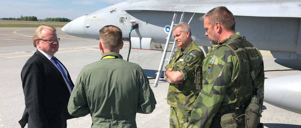 Flygvapenövning 18, Uppsala