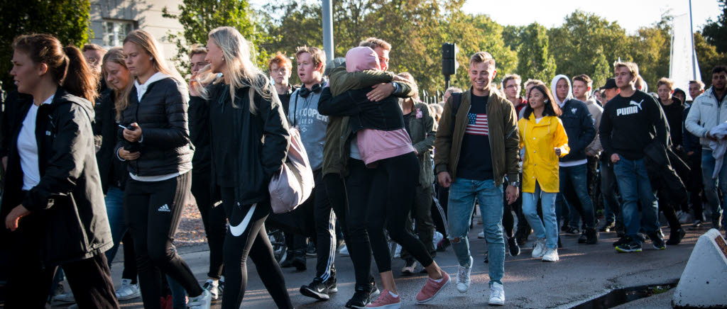 190913- Totalförsvarsdagen i Halmstad.
Grindarna öppnas.