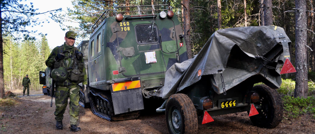 1291:a granatkastarplutonen ur Norrbottensbataljonen genomförde krigsförbandsövning i Boden vecka 20