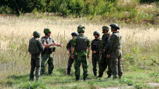 Svenskar utbildar ukrainska instruktörer i stridsteknik. Operation Unifier. 