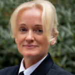 Lena Persson Herlitz, chef för ledningsstabens inriktningsavdelning.