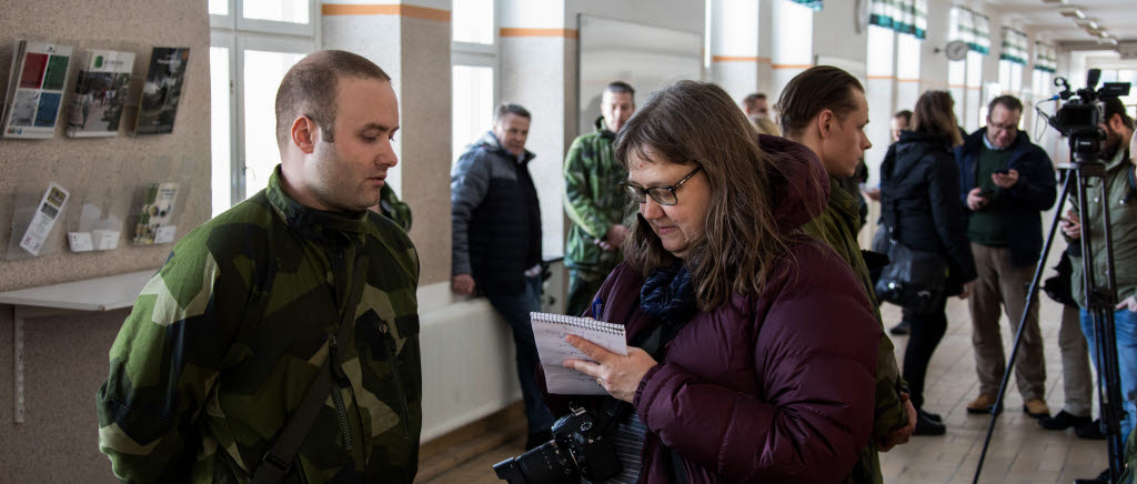 Efter många års frånvaro från det militära ryckte sammanlagt 113 värnpliktiga soldater in på Norrbottens regemente onsdagen den 15 mars. Under drygt tre veckor ska de genomföra krigsförbandsövning med 191:a mekaniserade bataljonen. 