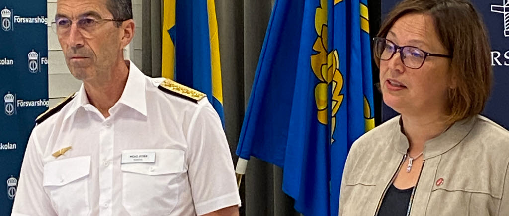 Handlingsplan för totalförsvaret diskuterades på chefsmöte