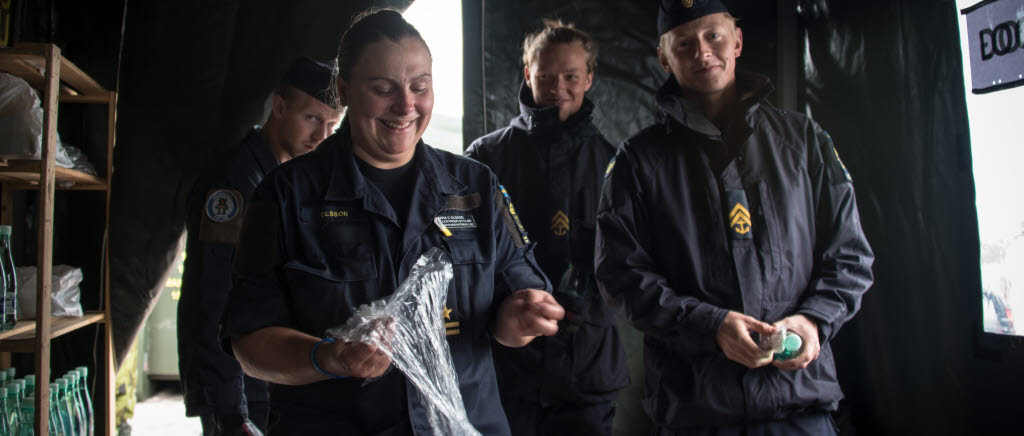 Logistikstöd under Northern Coasts 2017
