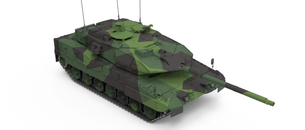 Konceptbild på Stridsvagn 123 A