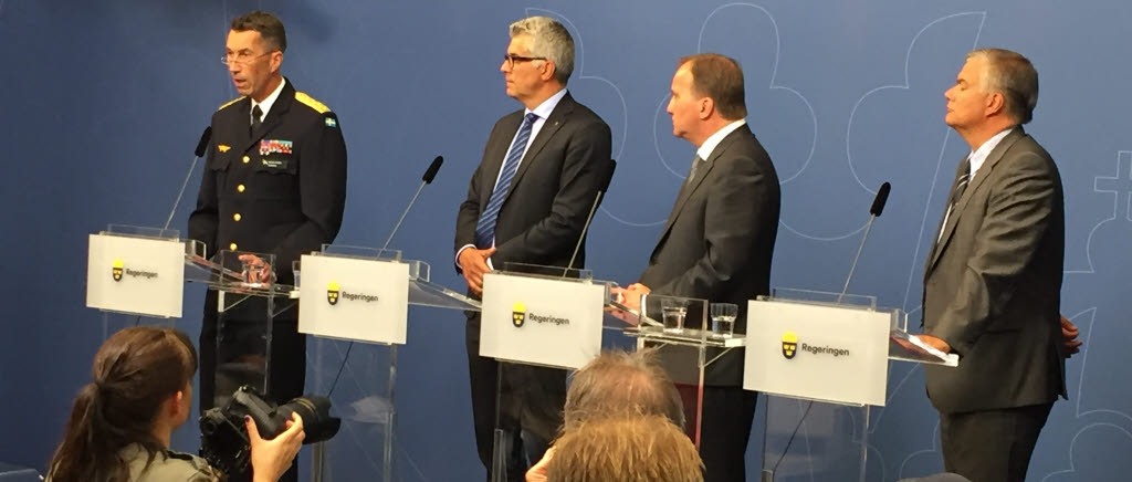 Presskonferens den 24 juli 2017 med anledning av IT-incident vid Transportstyrelsen.
