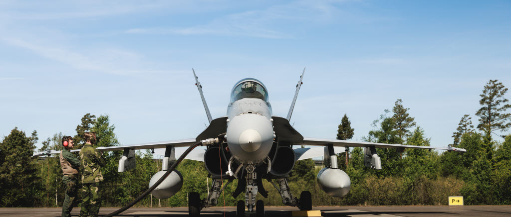 Nordiska flygvapnen i gemensam flygoperation över Östersjön