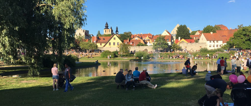 Almedalen på Gotland