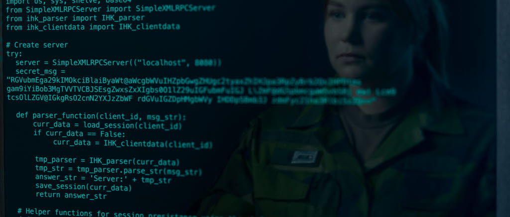 Cybersoldat. Cyberförsvar. 