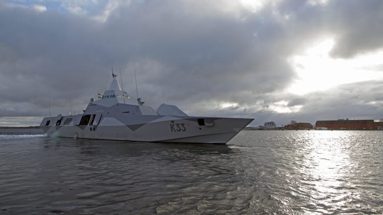 HMS Härnösand är en av fem korvetter i Visbyklassen.