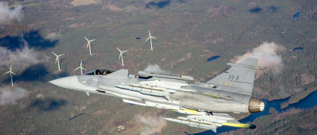 Förslag för ökad samexistens mellan försvarsintressen och utbyggd vindkraft