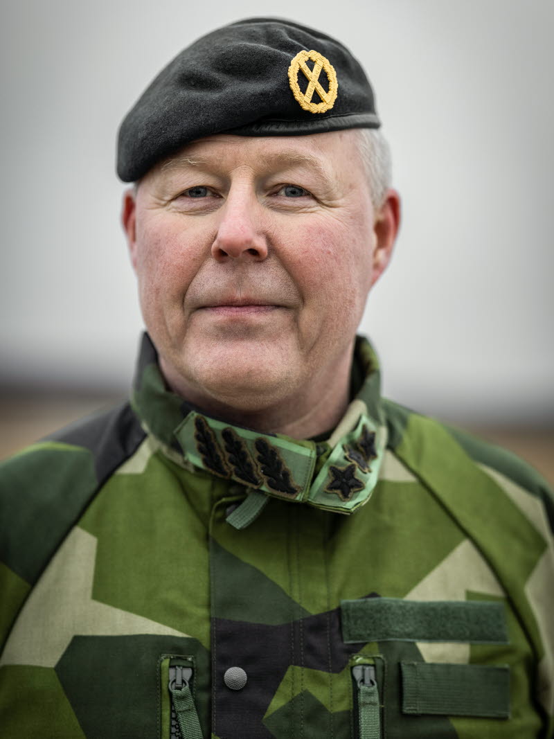 Generallöjtnant Carl-Johan Edström, chef för operationsledningen under Försvarsmaktens beredskapsoperation i Göteborgsområdet.