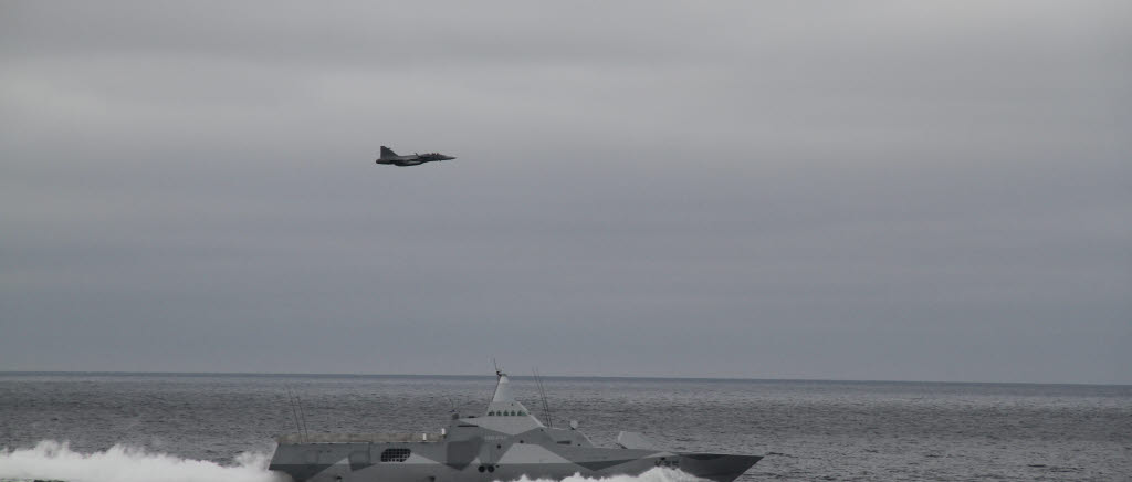 JAS deltar under övningen där samverkan kommer att ske mellan enheter. Korvett på bild kommer inte att delta under BALTOPS
