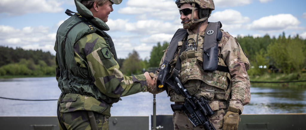 Samverkan mellan svenska och amerikanska soldater under övning Defender Europe 22 i Polen.

Övning Defender Europe 2022 är en USA-ledd övning som genomförs på olika platser i Europa. Försvarsmakten deltog med ett reducerat kompani från Ing 2, Göta ingenjörregemente som tillsammans med amerikanska förband byggde två förbindelser över två olika vattendrag i Polen.