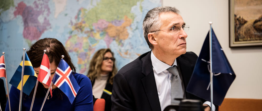 Natos generalsekreterare Jens Stoltenberg besöker Swedint och NCGM. 