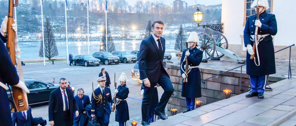 President Macron på statsbesök