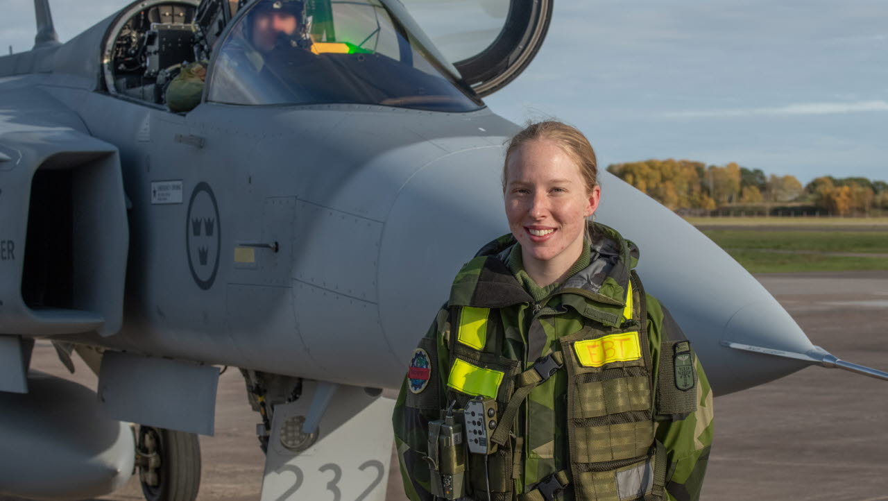 Flygvapnet nyttjat civil flygplats i Kalmar under LFÖ 21