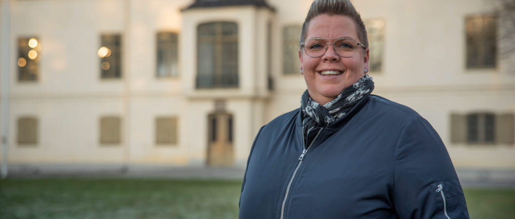 Elisabet Fällman Tumelius,produktionsledare på Logistikberedningen. Livgardet.