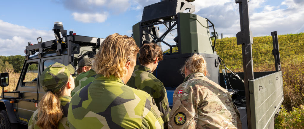 svenska bidraget till danska drönaroperationen