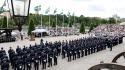 Officersexamen på Militärhögskolan Karlberg för 230:e kursen på Officersprogrammet 2025-06-27.