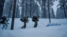 Natosoldater vinterutbildning