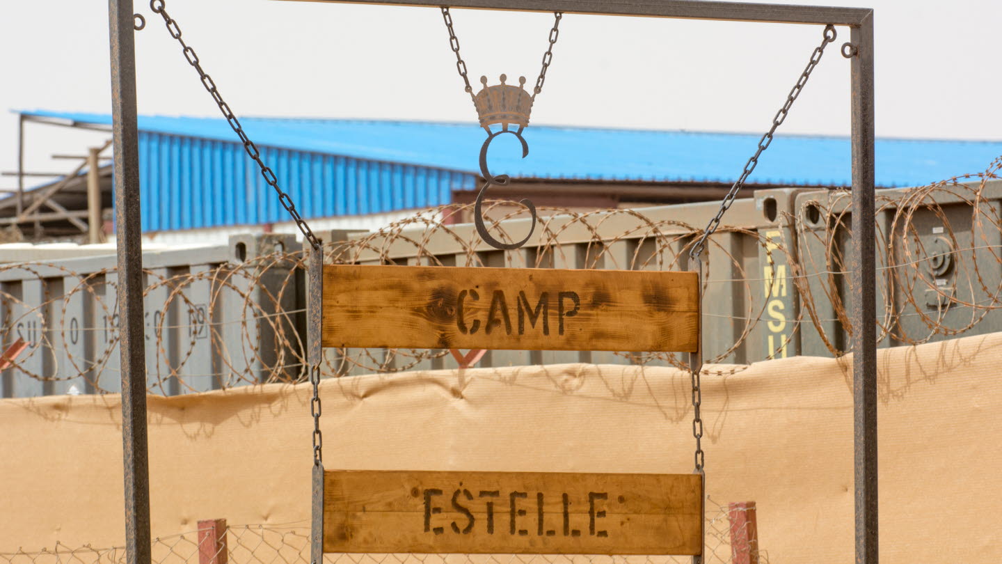 Fin invigning av Camp Estelle i Gao Försvarsmakten