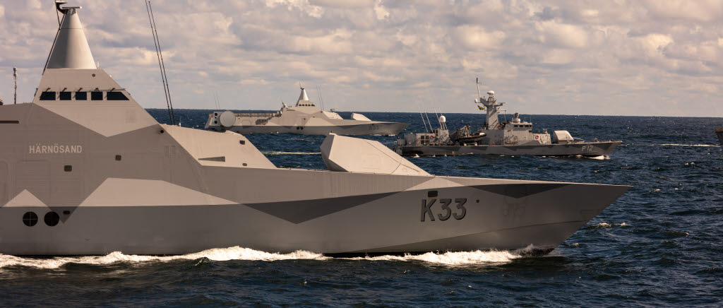 I slutet av augusti 2022 övade marinen och flygvapnet ytstrid tillsammans i Hanöbukten.