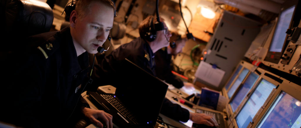 Sjöövervakning är grunden för marinens fredstida verksamhet.